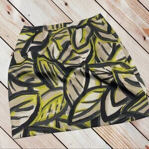 212 COLLECTION Womens 12 Abstract Print Skirt